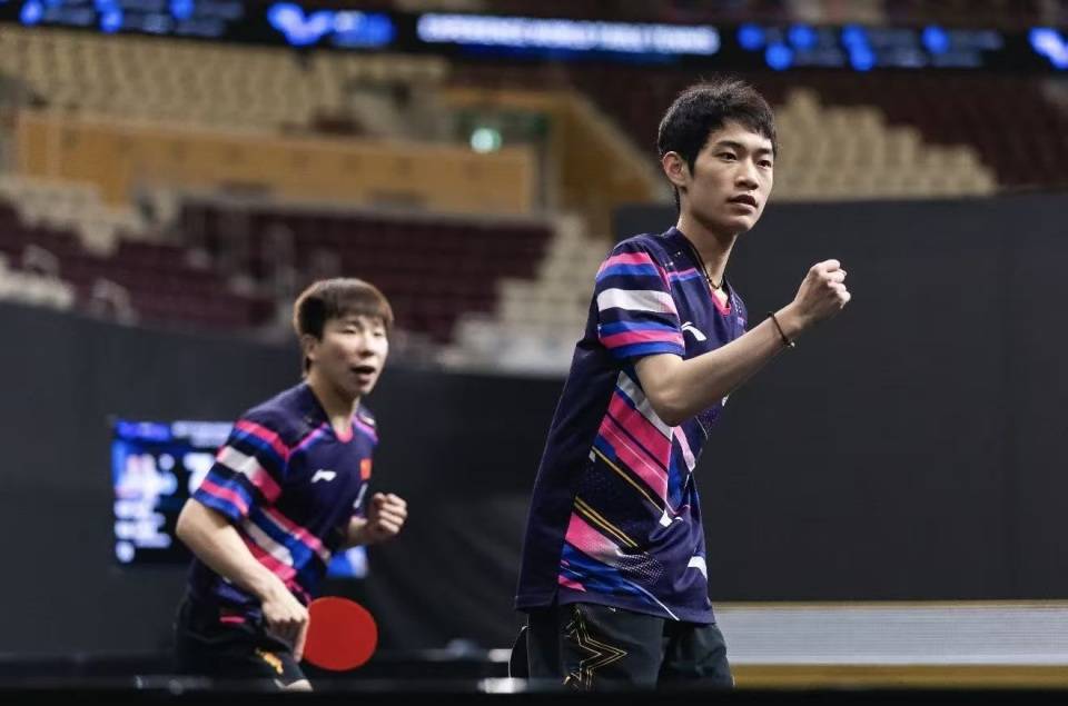 国乒新秀(xiù)雙(shuāng)打连胜大種(zhǒng)子男队两选手一日(rì)三(sān)胜